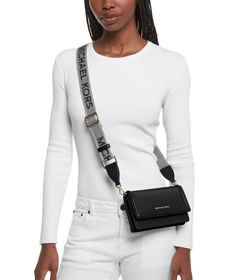 michael kors crossbody with webbing strap|Michael Kors Crossbody strap handbags.